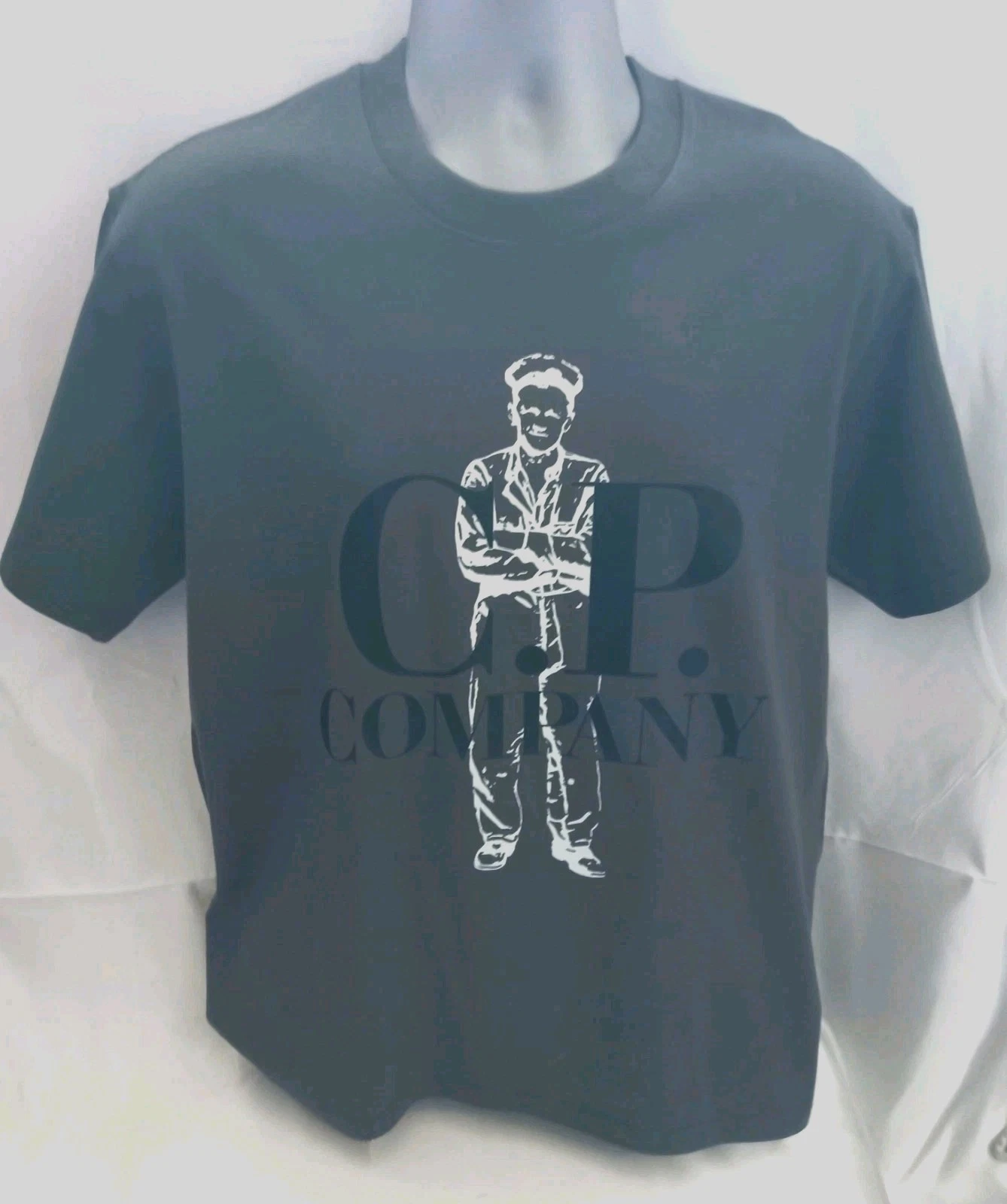 C.p Company T-shirt Quality (Badge) All Sizes (300gsm)