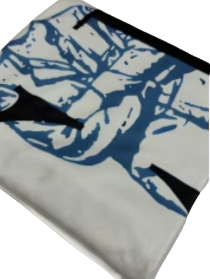 Gauze Beach Towel (grey color) quality absorbant material 180cmx200cm - Image 3
