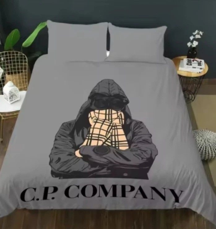 C.p.company Bedding Set Complete With Duvet Cover And 2 Pillow Cases